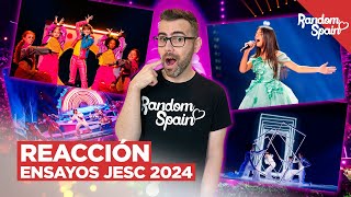 Ensayos de Eurovision Junior 2024  REACCIÓN [upl. by Welles]