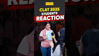 CLAT 2025 Paper Reactions from Students shorts [upl. by Eiramlatsyrk]