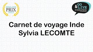 Projet Carnet de voyage Inde par Sylvia Lecomte  PFE230045 [upl. by Ryter]