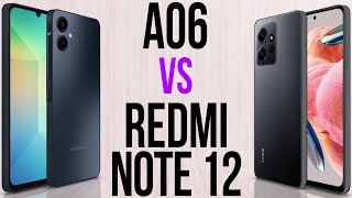 A06 vs Redmi Note 12 Comparativo amp Preços [upl. by Phia]