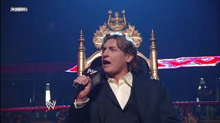 William Regal King of the Ring Official Coronation Live from WWE Raw April 28th 2008 [upl. by Enoob743]