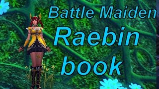 C9 Skillbook Showcase  Battle Maiden new Raebin books Raebin part 2 [upl. by Yenohtna]