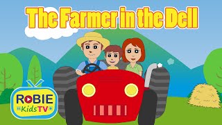 The Farmer in the Dell Nursery Rhymes  Kids Song And Animation for Kids [upl. by Zielsdorf824]