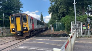 Nantwich Station Level Crossing  Cheshire [upl. by Kimberly177]