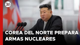 🚨 COREA DEL NORTE prepara ARMAS NUCLEARES para combatir a EEUU [upl. by Lurette735]