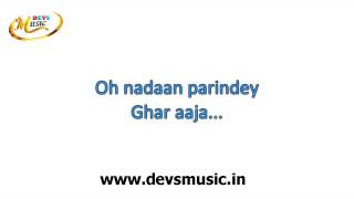 Nadaan Parindey Karaoke Rockstar wwwdevsmusicin Devs Music Academy [upl. by Dilks]