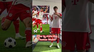 How to style like Thomas Muller  football crampons adidas adidasfootball bayernmunich [upl. by Haorbed651]