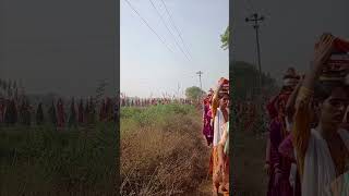 Gandra gaon mein Garib nath Mandir se Khatu Shyam Mandir takeshi Yatra [upl. by Hgielar]