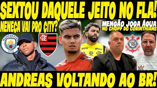 FLAMENGO JOGA ÁGUA NO CHOPP DO CORINTHIANS HAHA BELGA PEREIRA VOLTANDO A GÁVEA [upl. by Arand]