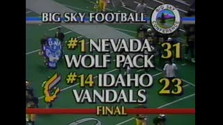 1991 UNR football vs Idaho [upl. by Buckingham]