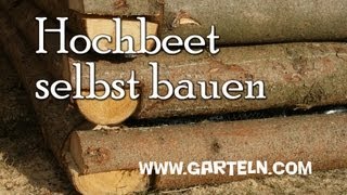 Hochbeet bauen Teil 1 [upl. by Catlee]