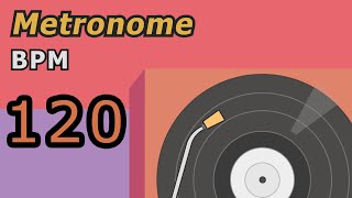 Metronome tempo 120 [upl. by Anitsrihc]