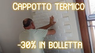 Come Istallare il cappotto termico interno risparmio del 30 in bolletta anche senza superbonus 110 [upl. by Chalmer523]