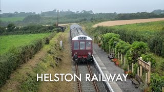 Helston Railway summer trains on Britain’s Most Southerly Railway  2024 [upl. by Eidod]