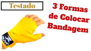 3 Formas de como colocar Bandagem [upl. by Asilenna803]