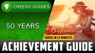 50 YEARS  Achievement Guide Xbox One 1000g in 15 Minutes [upl. by Mesics613]