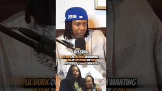 Lil Durk On FBG Ducks Mom Wanting Him To Stop Dissing Her Son fbgduck lildurk [upl. by Trah]