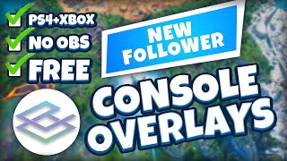 HOW TO GET OVERLAYS ON CONSOLE STREAM  2021 for FREE [upl. by Aedni934]