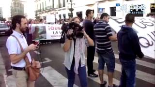 Hespresscom Marche de colère contre larmée marocaine à Melilla [upl. by Reuben880]