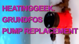 How to Change Pump on Heating System Heating Pump Replacement No heating or hot water Noisy pump [upl. by Koppel]