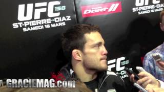 GRACIEMAGcom UFC 158 Jake Ellenberger says hes not wasting his time in this sport [upl. by Stinson]