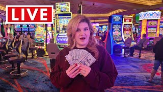 🔴 LIVE PLAYING SLOTS in Las Vegas 🎯 [upl. by Annahvas]