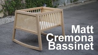 Building the Matt Cremona Bassinet  Woodworking [upl. by Eliathas]