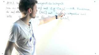 Mathematik Minorantenkriterium für uneigentliche Integrale  Video Tutorium [upl. by Cristiano]