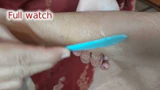 how to apply strips wax  strips wax karny ka tareeqa skincare fullbodywax waxathome ricawax [upl. by Alethia]