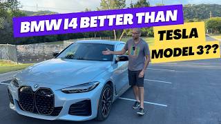 Should You Buy A BMW i4 Over A Tesla Model 3 [upl. by Annej957]