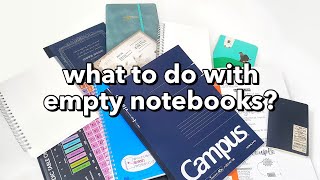 8 WAYS to Fill Up Empty Notebooks [upl. by Barbara-Anne]