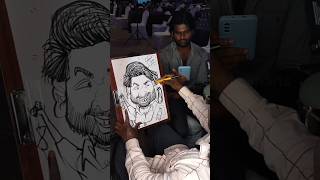 Caricature drawing of travel photographer subashmugilan Anna [upl. by Timotheus]