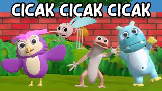 Cicak Cicak Cicak 🦎🦎 Lagu Anak Indonesia Viral [upl. by Idyak409]