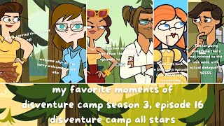 my favorite moments of disventure camp season 3 episode 16  disventure camp all stars [upl. by Naesar]