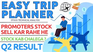 EASY TRIP PLANNER SHARE ANALYSIS  EASE MY TRIP SHARE LATEST NEWS   Q2 RESULT ANALYSIS  EMT [upl. by Stephani]