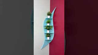 Unique Corner Decor Craft Idea using Cardboard short reel viral diycrafts youtubeshort decor [upl. by Booma]