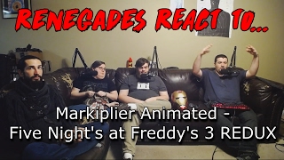 Renegades React to Markiplier Animated  Five Nights at Freddys 3 REDUX [upl. by Hazaki101]