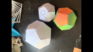 How to make an Origami Dodecahedron [upl. by Anilegnave]