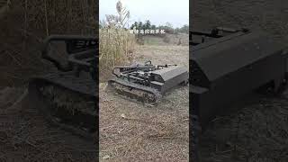 Use our remote control lawn mower for fire prevention in winter Remote control lawn mower Remo [upl. by Bohaty]