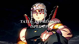 Zyzz  Tatli  Depression Sped up Tiktok version [upl. by Chouest91]