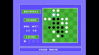 Memotech MTX Game Reversi 1984 Continental Software [upl. by Debra245]