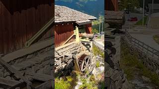 Swiss Village Grimentz Whispers of the Waterwhee 🇨🇭Switzerland Daily Highlight [upl. by Ruhtua769]