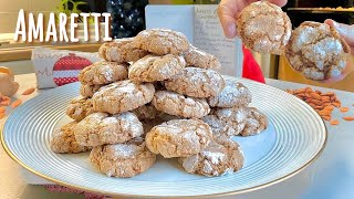 AMARETTI MORBIDI CALABRESI facilissimi alle Mandorle 🍪 di Tutti a tavola [upl. by Quennie775]