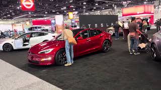 Live from Tesla at the LA Auto Show [upl. by Legyn]