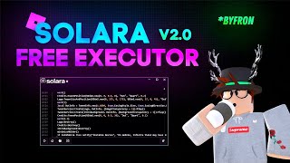 Roblox EXECUTOR NEW Exploit Solar 2024  PC Byfron Bypass Level 7 [upl. by Jamnes325]