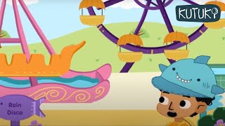 Story for kids  Kutu visits the water park  Water Park Thrills with Kutuk  Kutuki [upl. by Oruam]