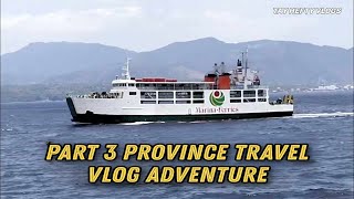 Part 3  Probensya Travel Adventure  Batangas Pier to Calapan Pier  tayHeftyVlog [upl. by Anerev]