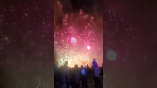 NANTWICH SPOOKTACULAR FIREWORKS [upl. by Norek]