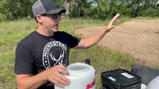 Fall Deer Food Plots whitetaildeer bowhunting foodplots fyp deerfeed hunting deer [upl. by Twitt]