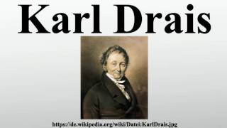 Karl Drais [upl. by Hanley]